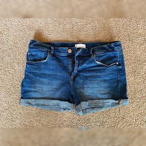 LOFT denim shorts - size 10